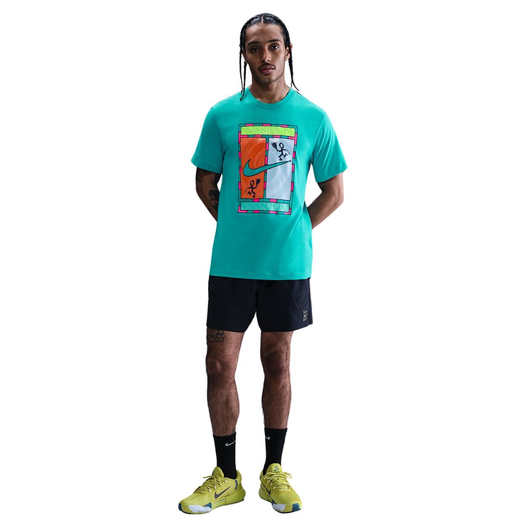 Nike Court Dri-FIT Tennis T-Shirt Dusty Cactus